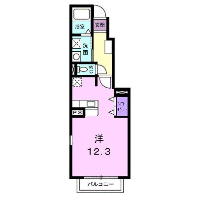 クレメント・エヌ　Ｂ 105【管理NO：1-012878002-01040】 ★家具家電は申し込み後に搬入しますの外観画像