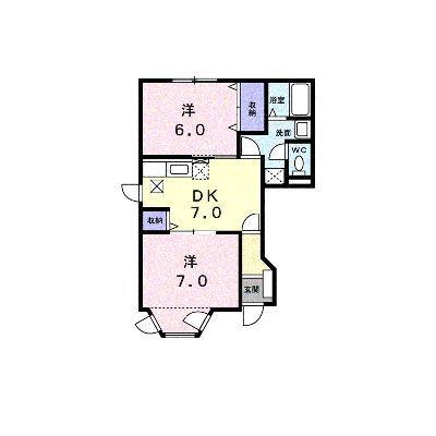 アビタシオンＮ 101【管理NO：1-007132602-01010】 ★家具家電は申し込み後に搬入しますの外観画像