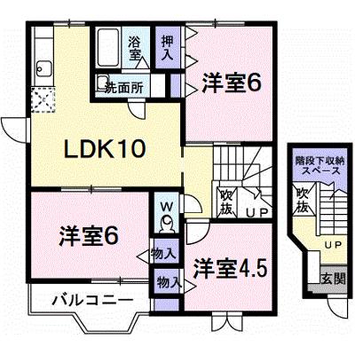 Ｗｏｏｄ　Ｐａｒｋ　Ｎ　Ｂ 201【管理NO：1-007110502-02010】 ★家具家電は申し込み後に搬入します★の外観画像