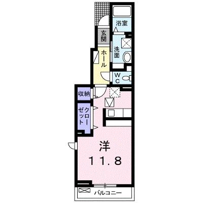 ハピネス　縁　Ⅱ 102【管理NO：1-022037802-01020】の外観画像
