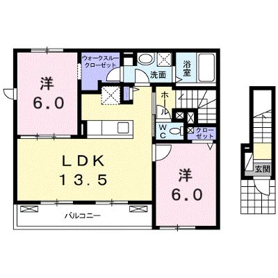 ルラシオン　エヌ 201【管理NO：1-020767201-02010】 ★家具家電は申し込み後に搬入します 2026年08月上旬入居可能の外観画像