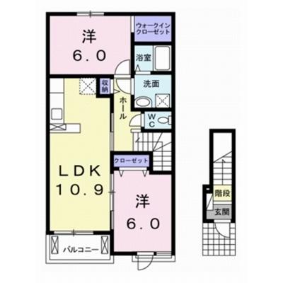 サーペンス　セルペンスⅡ 202【管理NO：1-018886602-02020】 ★家具家電は申し込み後に搬入します 2026年07月下旬入居可能の外観画像