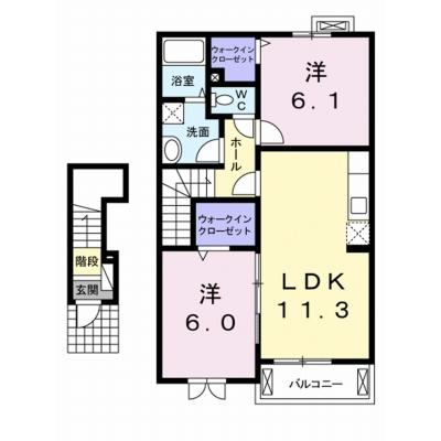 グレイス　愛 203【管理NO：1-016524701-02030】 ★家具家電は申し込み後に搬入します★の外観画像