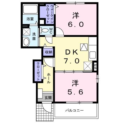 メゾン・アルモニーＢ 102【管理NO：1-015124602-01020】 ★家具家電は申し込み後に搬入しますの外観画像