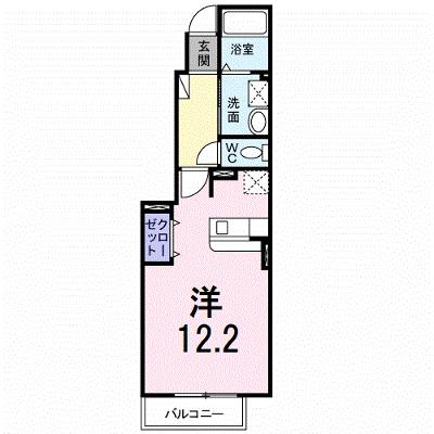 カルム　サンリットＡ　Ⅰ 103【管理NO：1-014649801-01030】 ★家具家電は申し込み後に搬入しますの外観画像