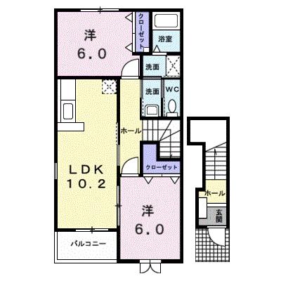 フロスト・プローデ　Ａ 201【管理NO：1-014108201-02010】 ★家具家電は申し込み後に搬入しますの外観画像