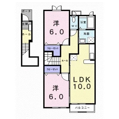 エスペランサ　Ａ 202【管理NO：1-014079601-02020】 ★家具家電は申し込み後に搬入します★ ★2026年10月上旬入居可能★の外観画像