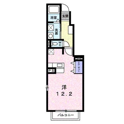 セレナ・カーサＡ 103【管理NO：1-013489001-01030】 ★家具家電は申し込み後に搬入します★の外観画像