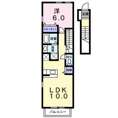 ネオカーサ山越 202【管理NO：1-013481501-02020】 ★家具家電は申し込み後に搬入します★の外観画像