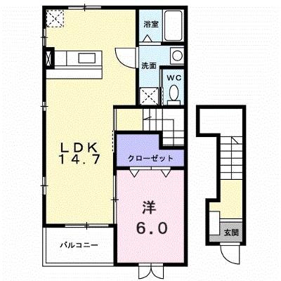 クレールＭＫ 201【管理NO：1-013417101-02010】 ★家具家電は申し込み後に搬入します 2026年09月中旬入居可能の外観画像