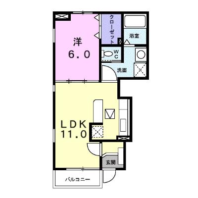 ウインド・ヒルⅠ 101【管理NO：1-013392401-01010】 ★家具家電は申し込み後に搬入しますの外観画像