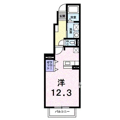クレメント・エヌ　Ｂ 101【管理NO：1-012878002-01010】 ★家具家電は申し込み後に搬入しますの外観画像
