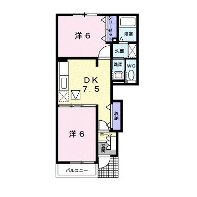 ロックガーデン　Ａ 102【管理NO：1-012635201-01020】 ★家具家電は申し込み後に搬入しますの外観画像