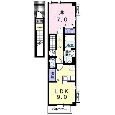 セレノ 201【管理NO：1-012448301-02010】 ★家具家電は申し込み後に搬入しますの外観画像