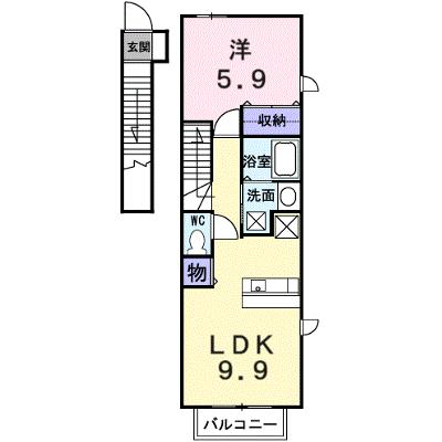 アイ・ビーコート　Ａ 201【管理NO：1-012237101-02010】 ★家具家電は申し込み後に搬入します 2026年07月下旬入居可能の外観画像