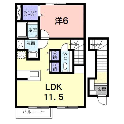 サン　リット　Ｂ 202【管理NO：1-012200602-02020】 ★家具家電は申し込み後に搬入します★の外観画像
