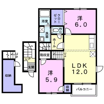 オリージャ　Ⅲ 205【管理NO：1-010307701-02040】 ★家具家電は申し込み後に搬入します★の外観画像