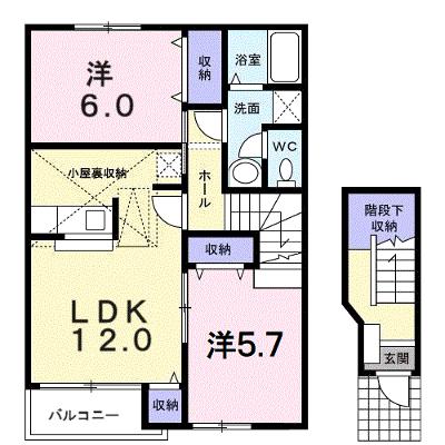 サントル吉藤Ａ 202【管理NO：1-010209101-02020】 ★家具家電は申し込み後に搬入します★の外観画像
