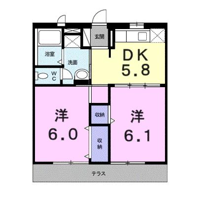 エルディム小栗 101【管理NO：1-009305901-01010】 ★家具家電は申し込み後に搬入します★の外観画像