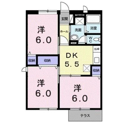 サンフィールドＫ 103【管理NO：1-007059301-01030】 ★家具家電は申し込み後に搬入しますの外観画像