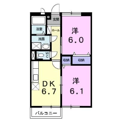 シャルマン牛渕Ｂ 201【管理NO：1-007020402-02010】 2026年07月中旬入居可能の外観画像