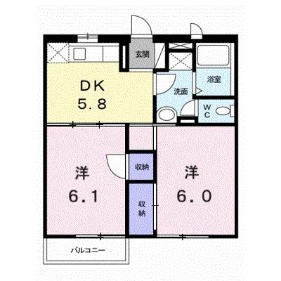 キャッスルコート　Ｂ 202【管理NO：1-005743602-02020】 ★家具家電は申し込み後に搬入しますの外観画像