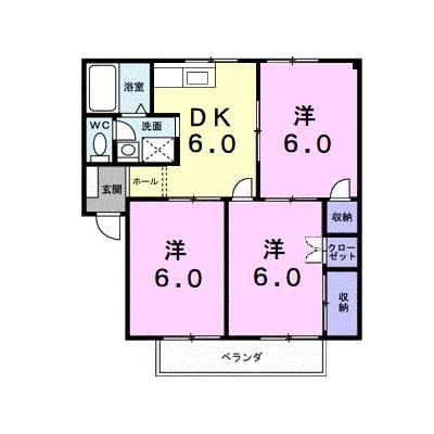 シティハイツ沖 202【管理NO：1-002789101-02020】 ★家具家電は申し込み後に搬入しますの外観画像