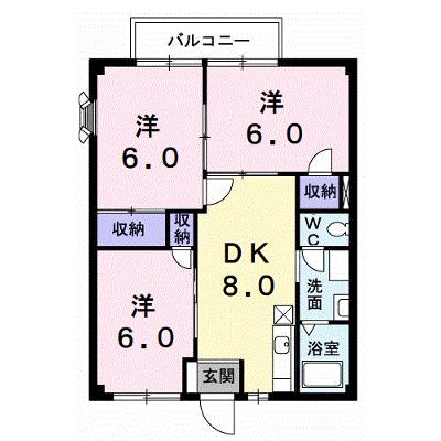 ファミリーハイツ 201【管理NO：1-002435601-02010】 ★家具家電は申し込み後に搬入します★の外観画像