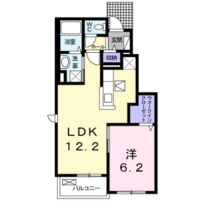 アイリス・Ⅲ 105【管理NO：1-026116101-01050】 ★家具家電は申し込み後に搬入します 2026年07月下旬入居可能の外観画像