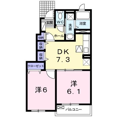プレミール　ヴィラ　Ｂ 102【管理NO：1-016261102-01020】 ★家具家電は申し込み後に搬入しますの外観画像
