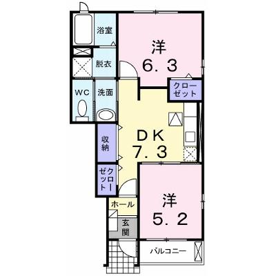 ゴールデン・リリィＣ 102【管理NO：1-015240701-01020】 ★家具家電は申し込み後に搬入しますの外観画像