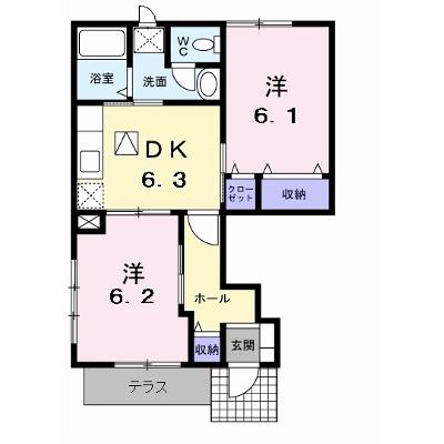 モルティ・メゾン　Ⅱ 101【管理NO：1-011864402-01010】 ★家具家電は申し込み後に搬入しますの外観画像