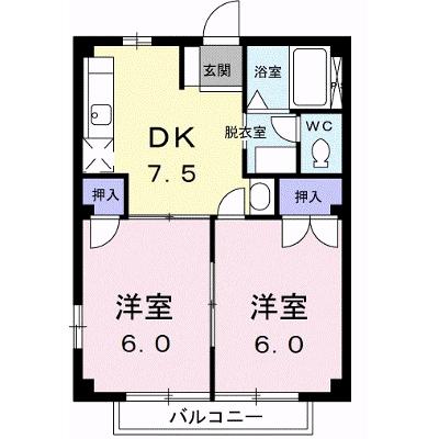 ドミール山田 204【管理NO：1-005687401-02040】 ★家具家電は申し込み後に搬入しますの外観画像