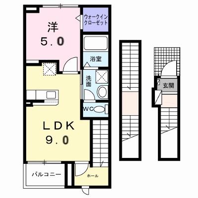 コロレ宝永町 304【管理NO：1-028300901-03040】 ★家具家電は申し込み後に搬入します★の外観画像