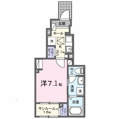 コロレ宝永町 102【管理NO：1-028300901-01020】 ★家具家電は申し込み後に搬入します★の外観画像