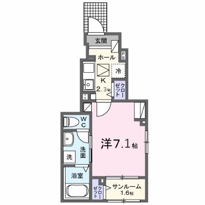 コロレ宝永町 101【管理NO：1-028300901-01010】 ★家具家電は申し込み後に搬入しますの外観画像