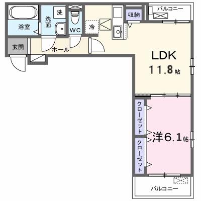 Ｖｉｌｌａ　Ｐｕｒｕｍｉｅ 102【管理NO：1-028133701-01020】 ★家具家電は申し込み後に搬入しますの外観画像