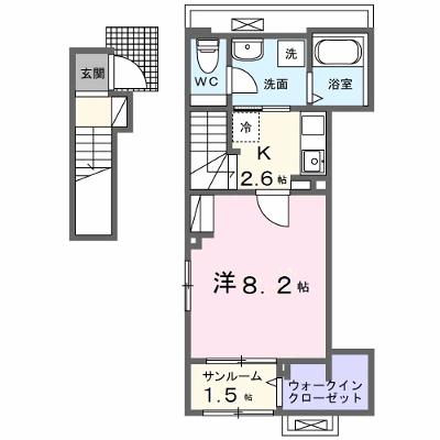サイカス桟橋通 206【管理NO：1-027935701-02060】 ★家具家電は申し込み後に搬入しますの外観画像