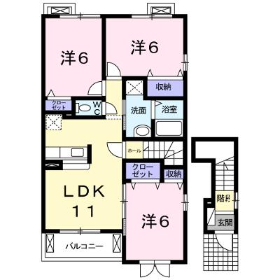 ミルフィーユ　Ｂ 203【管理NO：1-015342502-02030】 ★家具家電は申し込み後に搬入しますの外観画像