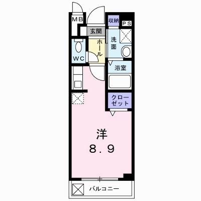 メイト鷹匠 602【管理NO：1-011699201-06020】 ★家具家電は申し込み後に搬入しますの外観画像