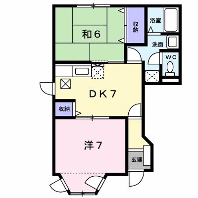 ハートフル 101【管理NO：1-007867301-01010】 ★家具家電は申し込み後に搬入しますの外観画像