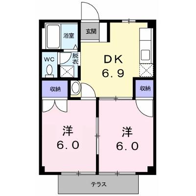 カーサ　石立 101【管理NO：1-004970601-01010】 ★家具家電は申し込み後に搬入しますの外観画像