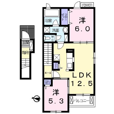 グラドゥアーレＡ 201【管理NO：1-022079501-02010】 ★家具家電は申し込み後に搬入します 2026年09月中旬入居可能の外観画像