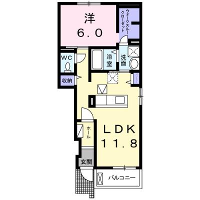 フォンターナ 106【管理NO：1-022073701-01050】 ★家具家電は申し込み後に搬入しますの外観画像