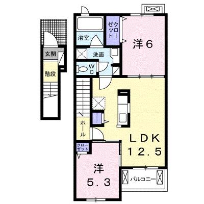 セレーノＣ 203【管理NO：1-022036601-02030】 ★家具家電は申し込み後に搬入しますの外観画像
