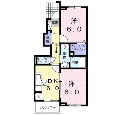フィオーレ 102【管理NO：1-017190901-01020】 ★家具家電は申し込み後に搬入します★ ★2026年12月上旬入居可能★の外観画像