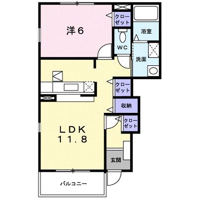 サニーローレル 101【管理NO：1-014272001-01010】 ★家具家電は申し込み後に搬入しますの外観画像
