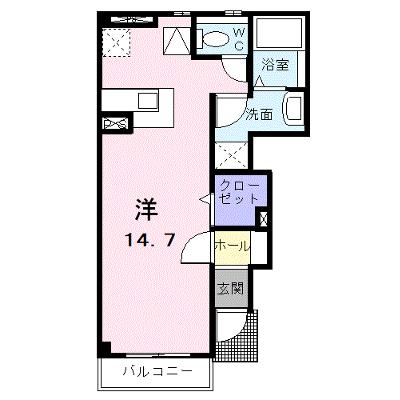 プリムローズＡ 102【管理NO：1-012977201-01020】 ★家具家電は申し込み後に搬入します★ ★2026年12月中旬入居可能★の外観画像