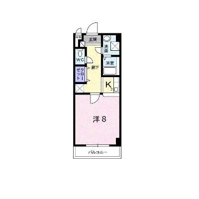 ニューメゾン森安 403【管理NO：1-012734101-04030】 ★家具家電は申し込み後に搬入します★の外観画像