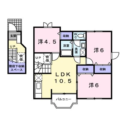 メニーリブ 201【管理NO：1-011759501-02010】 ★家具家電は申し込み後に搬入します★の外観画像